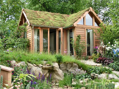 Wildlife Trusts LUSH Garden: Garden Building